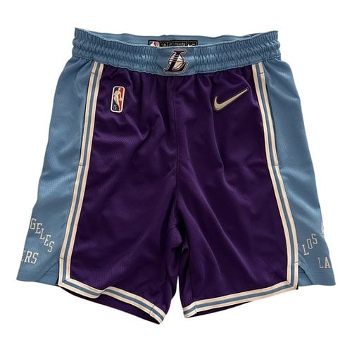 Pre-owned Nike Short In Purple