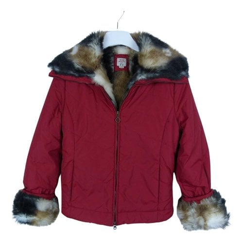 Pre-owned Miss Sixty Coat In Red