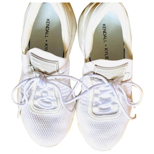 Pre-owned Kendall + Kylie Trainers In White