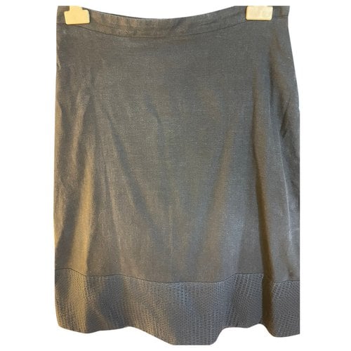 Pre-owned Bagutta Mid-length Skirt In Black
