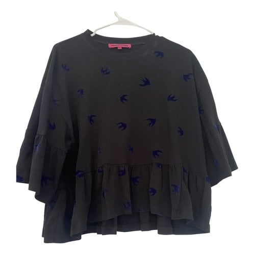Pre-owned Mcq By Alexander Mcqueen Top In Black