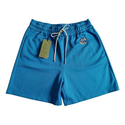 Pre-owned Gucci Shorts In Blue