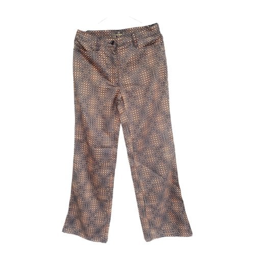 Pre-owned Fendi Large Pants In Brown