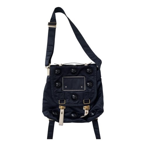 Pre-owned Marc Jacobs Backpack In Navy