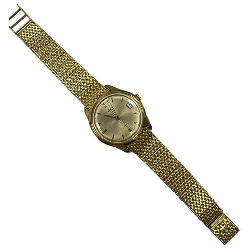 Pre-owned Vacheron Constantin Yellow Gold Watch