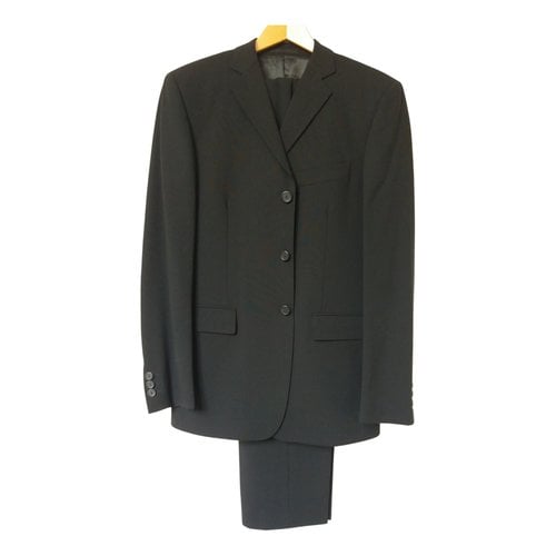Pre-owned Italia Independent Wool Suit In Black