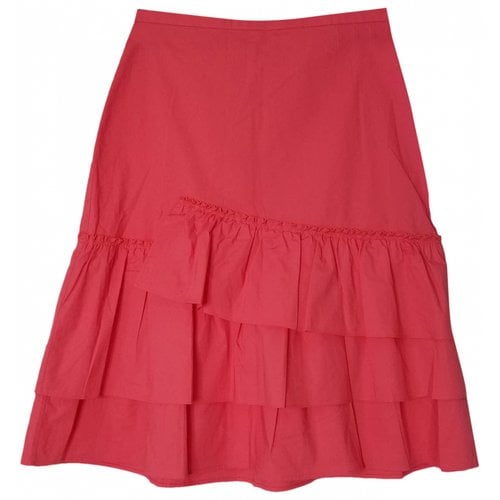 Pre-owned Club Monaco Mid-length Skirt In Pink