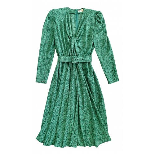 Pre-owned Pierre Balmain Mid-length Dress In Green