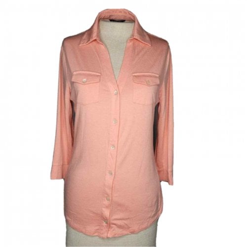 Pre-owned Brooks Brothers Blouse In Orange