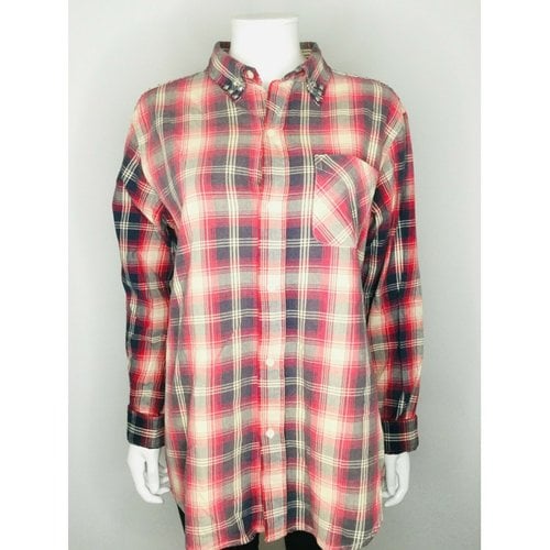 Pre-owned Current Elliott Blouse In Red