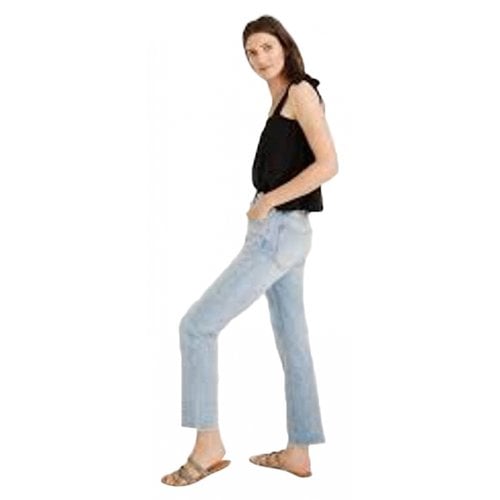 Pre-owned Madewell Slim Jeans In Blue