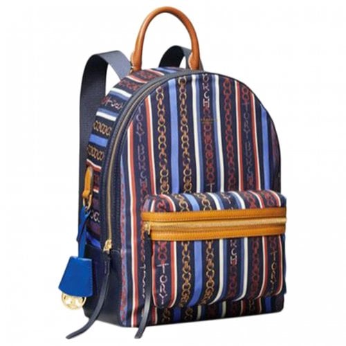 Pre-owned Tory Burch Backpack In Multicolour