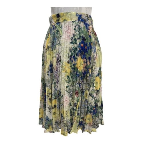 Pre-owned Erdem Glitter Mid-length Skirt In Multicolour