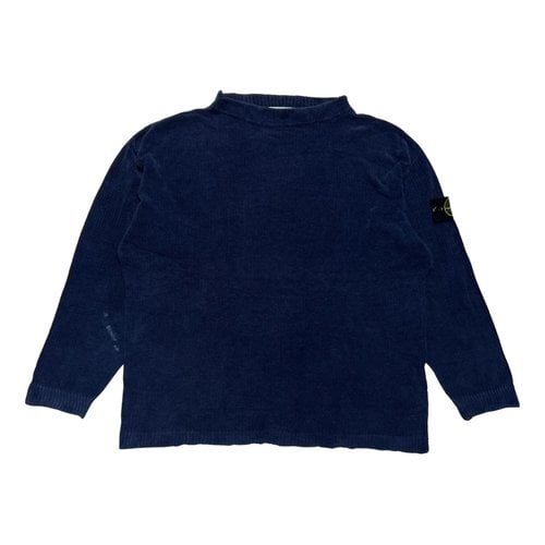 Pre-owned Stone Island Sweatshirt In Navy
