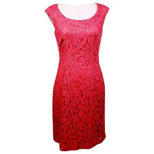 Pre-owned Adrianna Papell Mid-length Dress In Pink