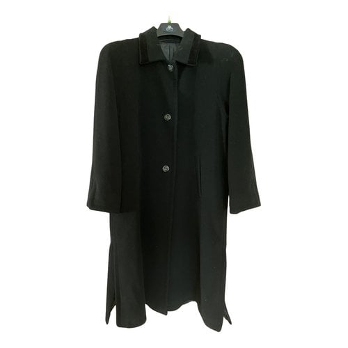 Pre-owned Prestige Cashmere Coat In Black