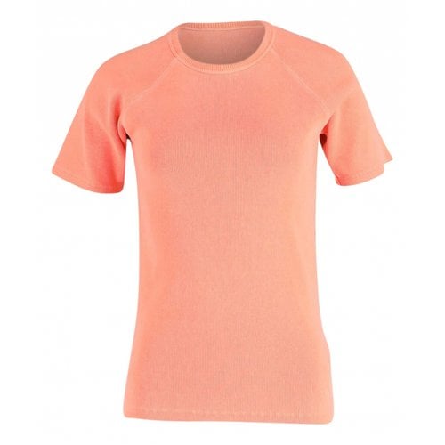 Pre-owned Victoria Beckham T-shirt In Orange