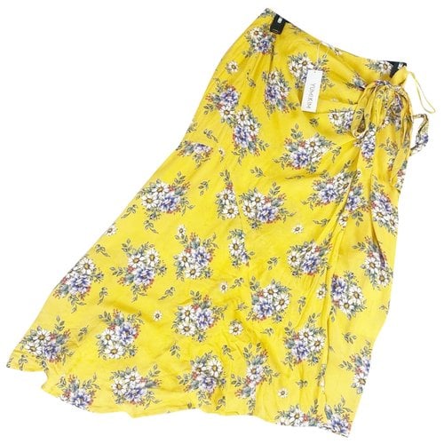 Pre-owned Yumi Kim Mid-length Skirt In Yellow