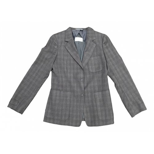Pre-owned Maison Margiela Wool Suit In Grey