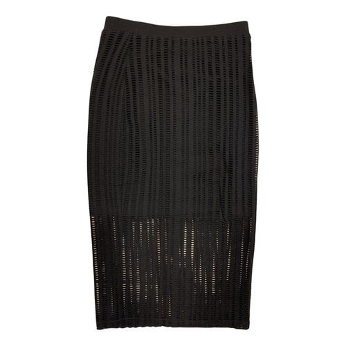 Pre-owned Alexander Wang T Mid-length Skirt In Black