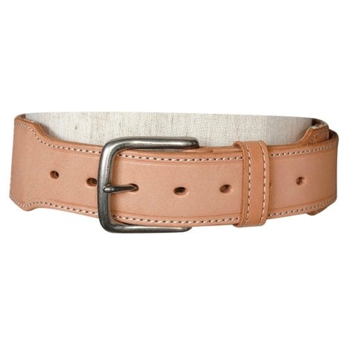 Pre-owned Zucca Leather Belt In Beige