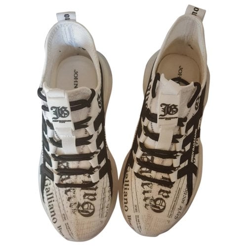 Pre-owned Galliano Trainers In White