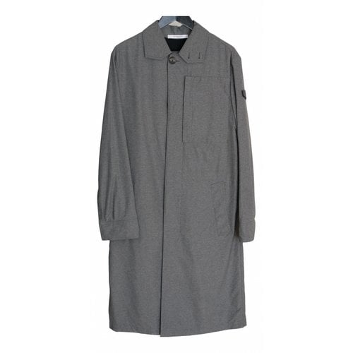 Pre-owned Givenchy Trench In Grey