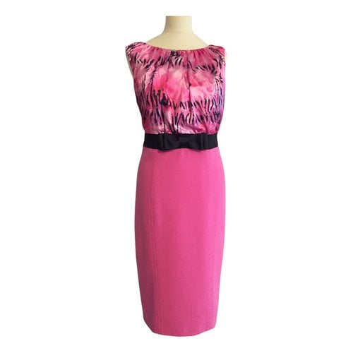 Pre-owned Basler Mid-length Dress In Pink