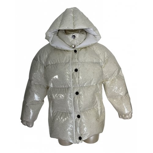 Pre-owned Goosetech Coat In White