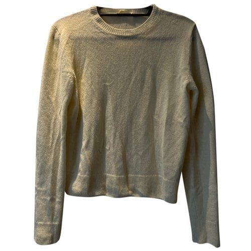Pre-owned The Row Cashmere Jumper In Yellow