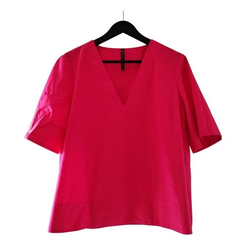 Pre-owned Manila Grace Tunic In Pink
