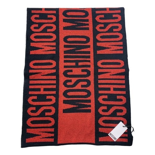 Pre-owned Moschino Scarf In Multicolour