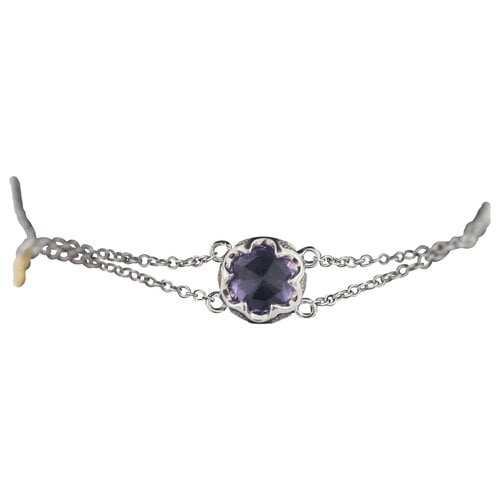 Pre-owned Tacori Silver Bracelet In Purple