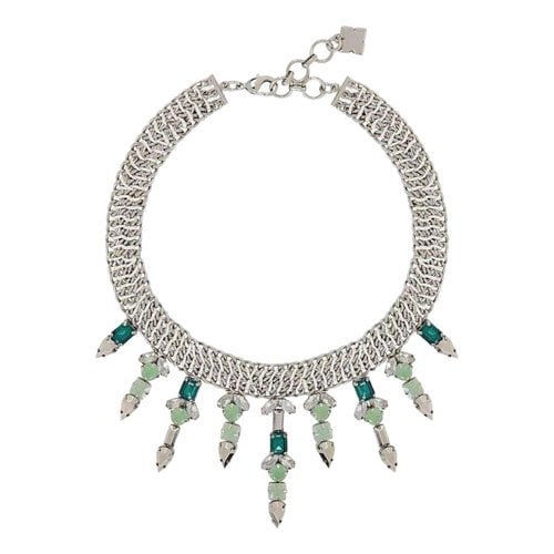 Pre-owned Bcbg Max Azria Necklace In Blue