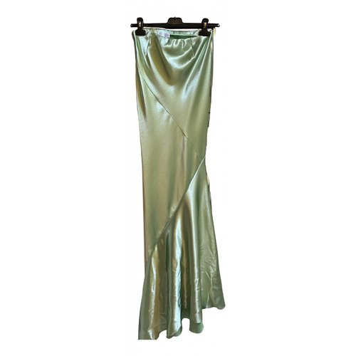 Pre-owned Douuod Maxi Dress In Green