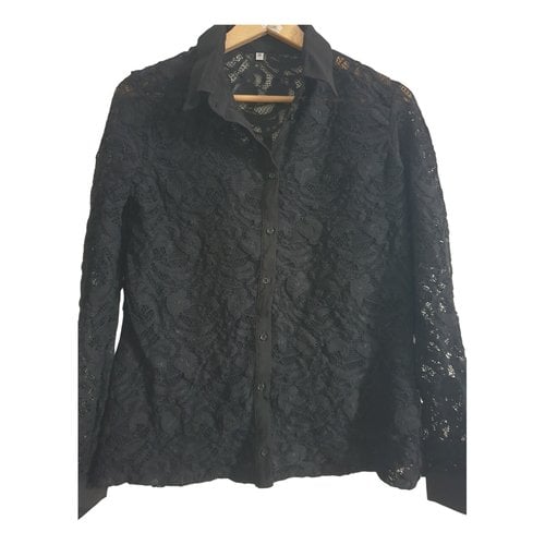 Pre-owned Anne Fontaine Shirt In Black