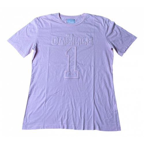 Pre-owned Gaelle Paris T-shirt In Pink