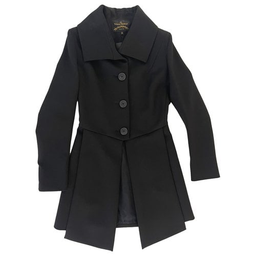Pre-owned Vivienne Westwood Anglomania Coat In Black