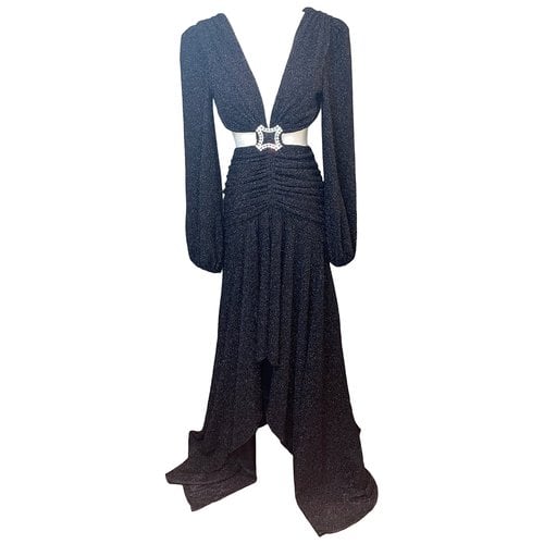 Pre-owned Patbo Maxi Dress In Black