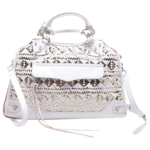 Pre-owned Rebecca Minkoff Leather Bag In White