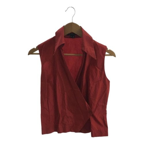 Pre-owned Gucci Vest In Red