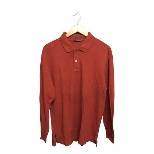 Pre-owned Issey Miyake Polo Shirt In Red