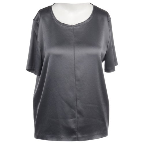 Pre-owned Marc Cain Blouse In Grey