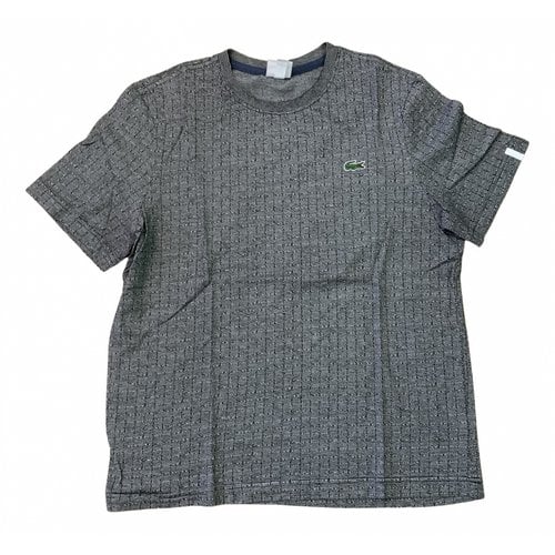 Pre-owned Lacoste Live T-shirt In Grey