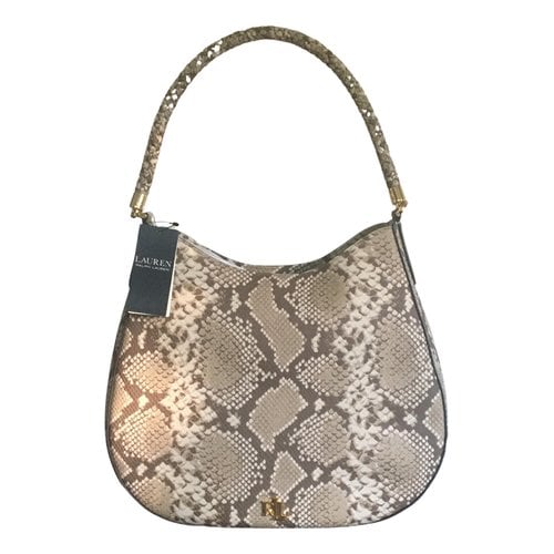 Pre-owned Lauren Ralph Lauren Leather Handbag In Multicolour