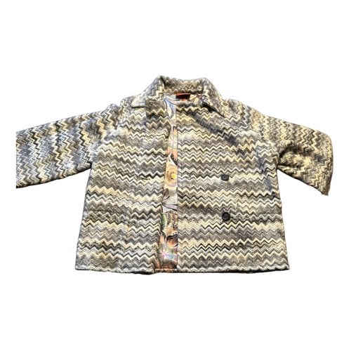 Pre-owned Missoni Wool Jacket In Multicolour