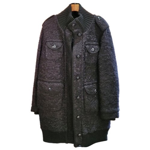 Pre-owned Vivienne Westwood Anglomania Wool Coat In Black