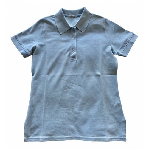 Pre-owned Malo Polo In Blue