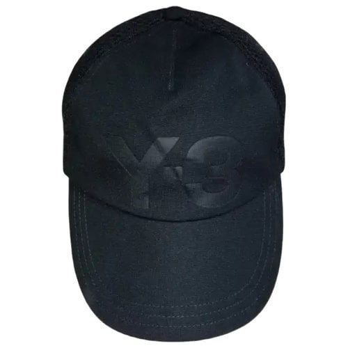 Pre-owned Y-3 By Yohji Yamamoto Hat In Navy