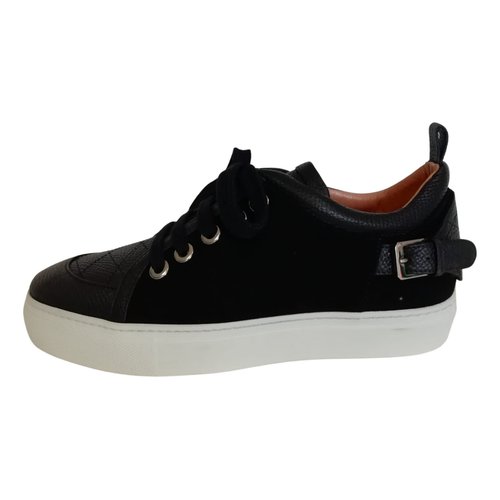 Pre-owned Laurence Dacade Leather Trainers In Black